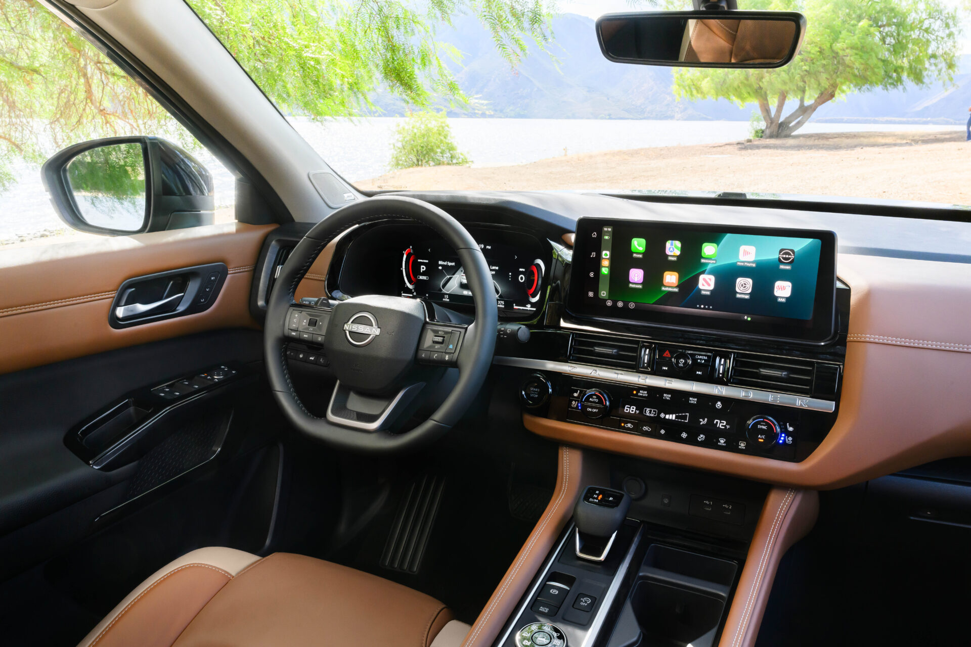 2026 01 22 Nissan Pathfinder intérieur